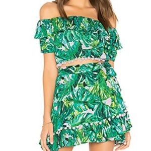 Lovers + Friends Alicia top & skirt (small)